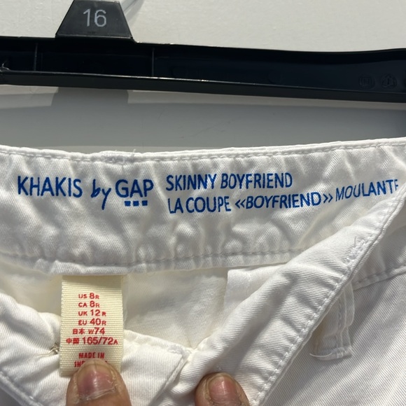 Gap "Khakis by Gap" Size 8R Light Khaki Twill Capri - Picture 3 of 7